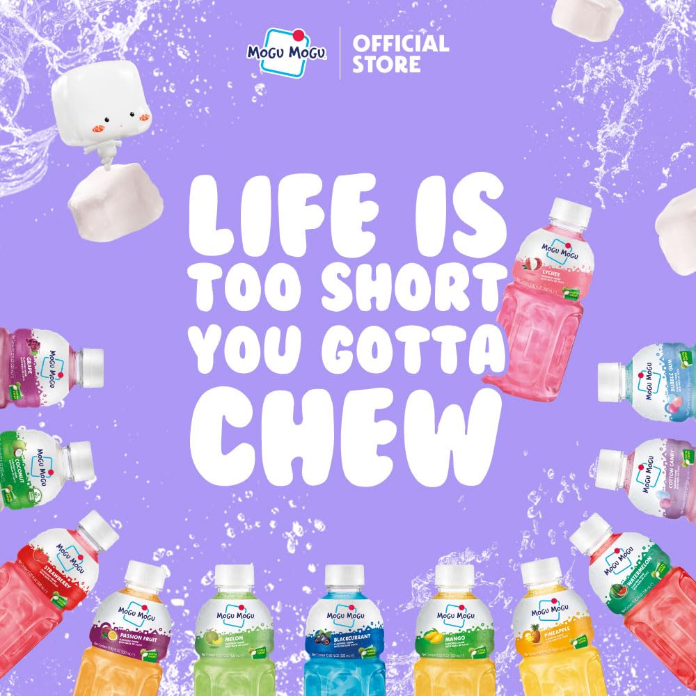 Mogu Mogu 草莓汁320ml*6｜悉尼华人超市送货｜UMall今日优选