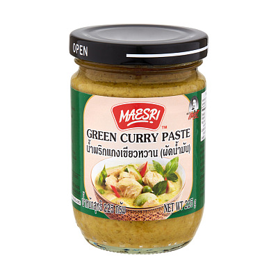 Maesri 泰国绿咖喱酱 225g