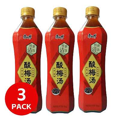 【超囤推荐】康师傅 酸梅汤 500ml *3