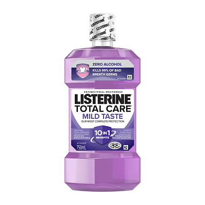 LISTERINE李施德林 全面护理温和口味漱口水 750ml