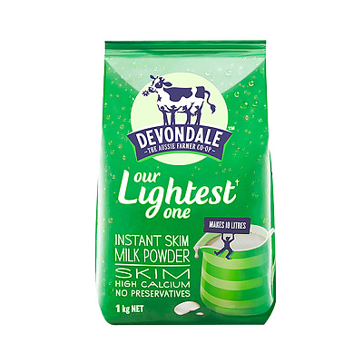 Devondale 速溶奶粉 脱脂 1kg【Costco代购】