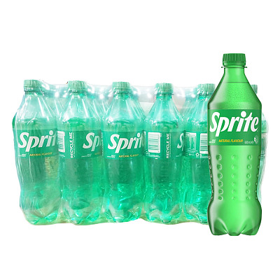 可口可乐【整箱】Coca Cola Sprite 雪碧 瓶装 600ml*24瓶/箱