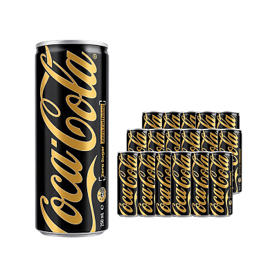 澳版 【整箱】可口可乐 Coca Cola 007限定黑金联名 可乐 250ml*24罐/箱