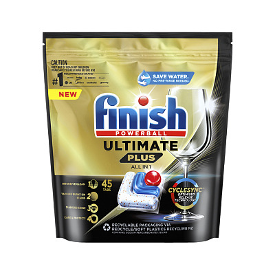 Finish 洗碗机全效合一洗涤块 Ultimate Plus 45颗