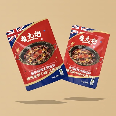 香九记 重庆麻辣火锅底料 300g