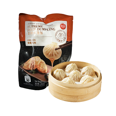 【试吃装】思念 金牌小笼包 鲜美鸡肉味 125g