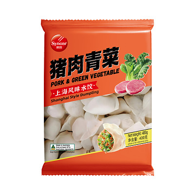 【冻】思念 上海风味水饺 猪肉青菜味 400g