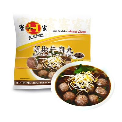 【冻】客家 胡椒牛肉丸 800g