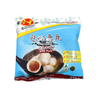 【冻】客家 包心鱼丸 450g