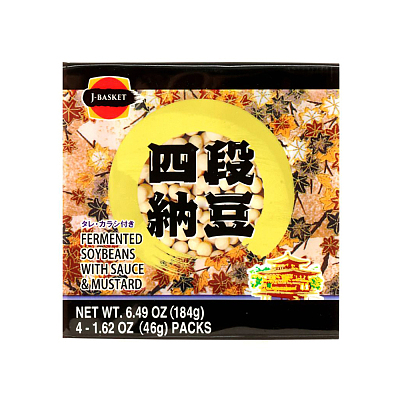 【冻】J-Basket 日本 四段纳豆 184g
