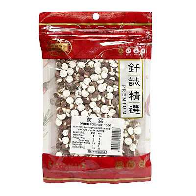 钎诚 茨实 100g