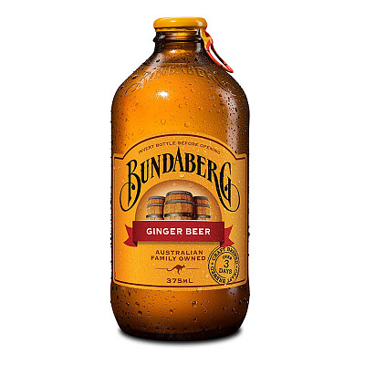 【单瓶】Bundaberg 姜汁啤酒 玻璃瓶 375ml【Costco代购】