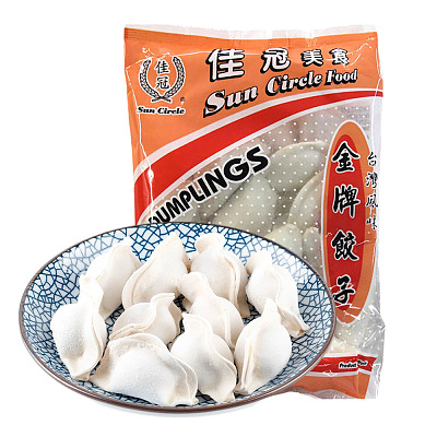 【冻】佳冠 金牌饺子 牛肉高丽菜味 600g