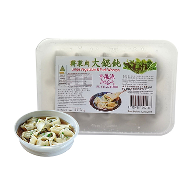 【冻】福源 荠菜鲜肉大馄饨 220g