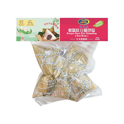 甜品屋 软糯红豆细沙粽 6只入 300g