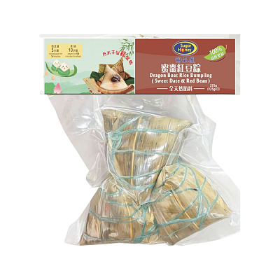 甜品屋 蜜枣红豆粽 3只入 375g