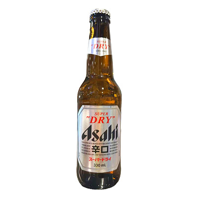 【单瓶】Asahi Super Dry 朝日生啤 酒精度5% 330ml