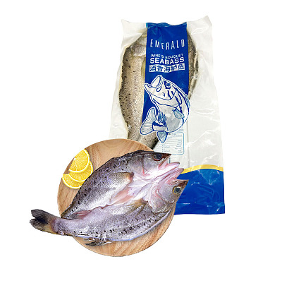 【冻】Seabass 七星酒香鲈鱼 550-750g