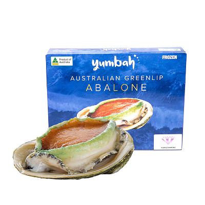 【冻】Yumbah 老虎鲍鱼 7头 整盒1KG