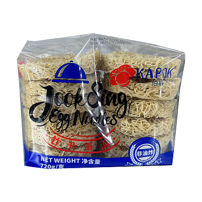 伯福 竹升蛋面 720g