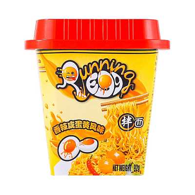 Running Egg奔跑吧蛋蛋 香辣咸蛋黄味方便面 杯装 90g