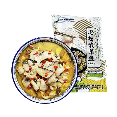 【冻】Oceans Empire 老坛酸菜鱼（黑鱼）400g