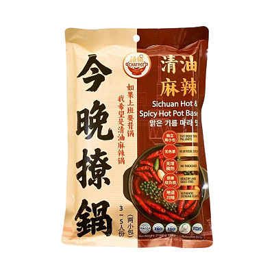 撩锅 火锅底料 清油麻辣味 200g