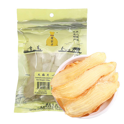 金袋子 天麻片 100g