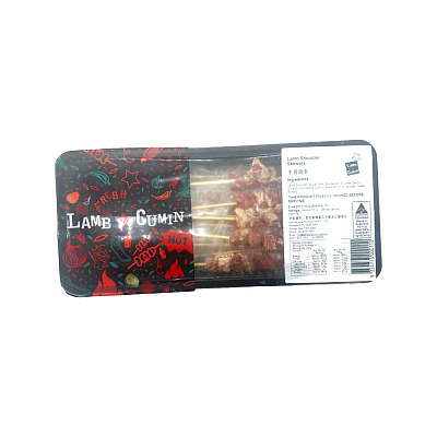 【冻】L&C 烧烤羊肩肉串 30支 680g