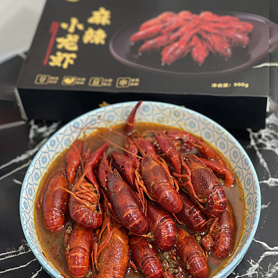 【冻】澳佳 麻辣小龙虾 900g