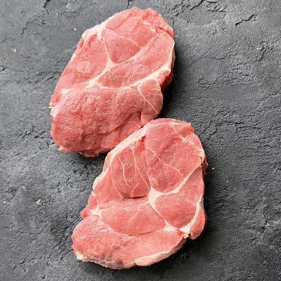 【冻】走地土猪梅头肉 Free Range Pork Neck 1kg
