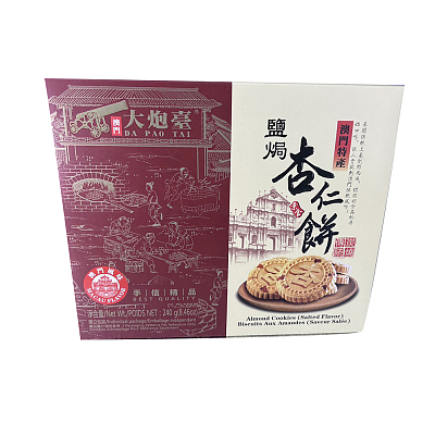大炮台 盐焗杏仁饼 240g