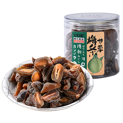 优之良品 甘草梅条 185g