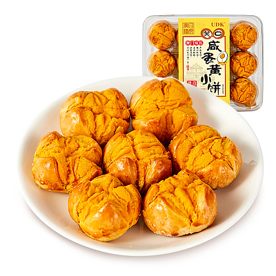 澳门礼府 笑口咸蛋黄小饼 220g