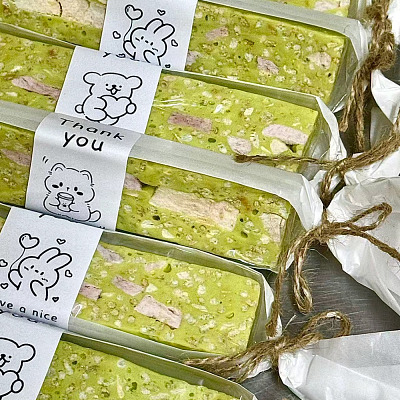 G-LAB 手作茉莉玄米蜜桃牛轧糖 1pc