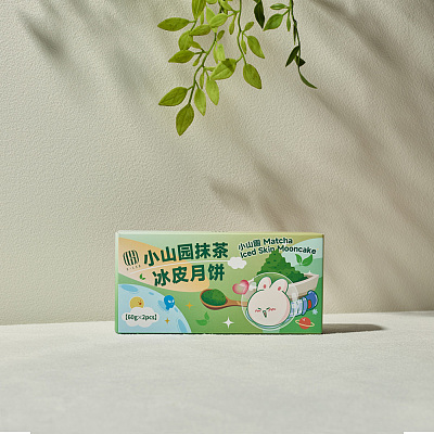 G-LAB 双重小山园抹茶冰皮月饼 120g