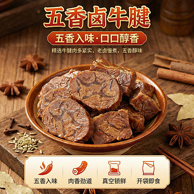 【鲜】Umall卤味 五香牛腱 300g