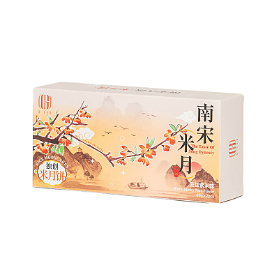 G-lab 独创米月饼 南宋米月饼 云耳紫米味 2粒 120g