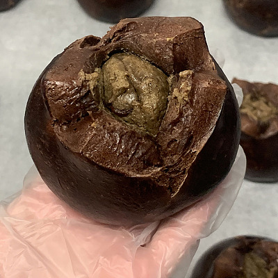 G-LAB 焙茶黑巧碱水球 约150g