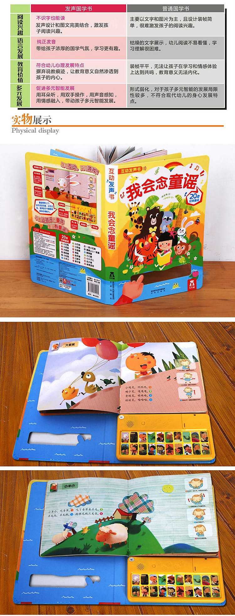 fun-childrens-picture-books-childrens-language-enlightenment-vocal-book-i-can-read-nursery-rhymes-0-3-years-4