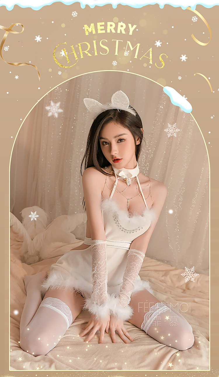 fermu-christmas-holiday-pure-lust-plush-snow-bunny-set-white-1