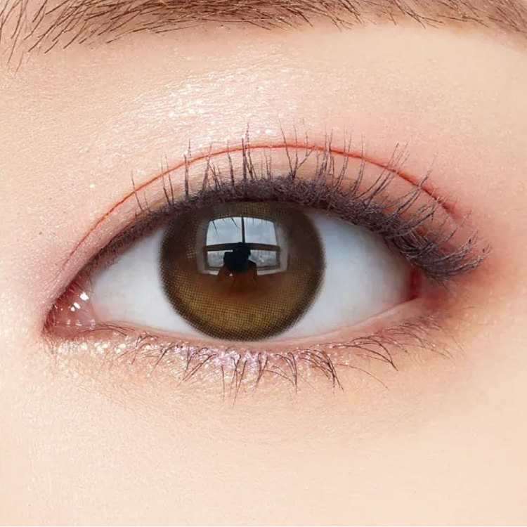 olens-glazed-brown-daily-disposable-10pcs-in-glowybrown-000-degree-contacts-2