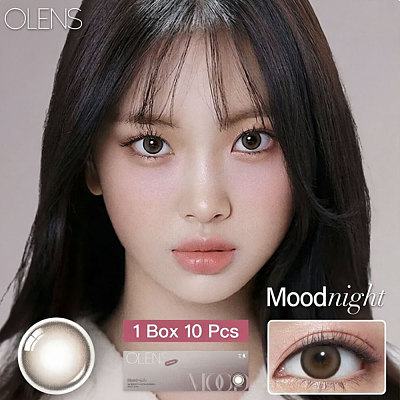 Olens 小鹿夜棕 日抛10枚入 MOODNIGHT Brown 美瞳/多规格可选