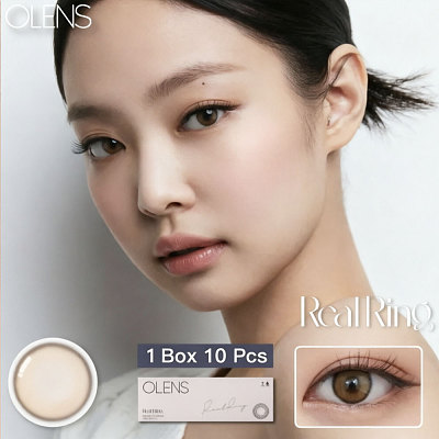 Olens 氧气棕 日抛10枚入 REALRING Brown 美瞳/多规格可选