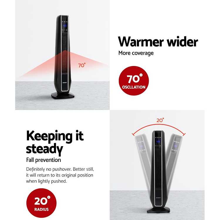 devanti-portable-ceramic-tower-fan-heater-led-display-panel-10-49c-70-oscillation-22cm74cm-2400w-black-2