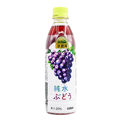 麒麟 小岩井 纯水葡萄 430ml *2