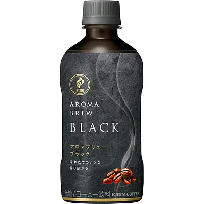 麒麟 FIRE AROMA BREW 黑咖啡饮料 无糖 400ml*2