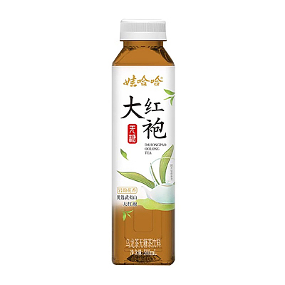 娃哈哈 大红袍乌龙茶 无糖 500ml *2