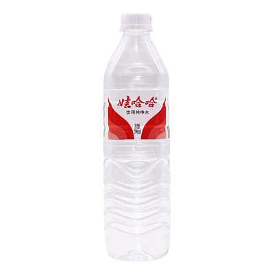 娃哈哈 饮用纯净水 596ml *2