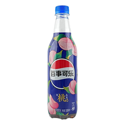 百事可乐 白桃乌龙味 500ml *2